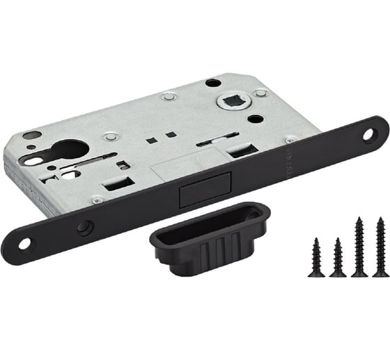 Изображение товара Магнитная защелка Rucetti RM1885 BL, под цилиндр, цвет - черный 9014497