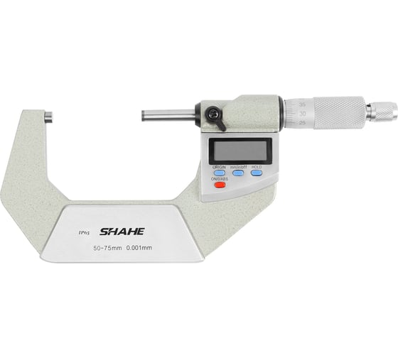 Изображение товара Микрометр SHAHE МКЦ- 75 0,001 электронный, IP65 (ГРСИ № 92331-24) 1091201