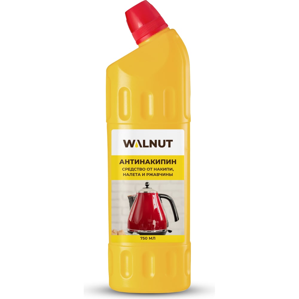 Изображение товара Антинакипин WALNUT для удаления накипи налета и ржавчины 750 мл