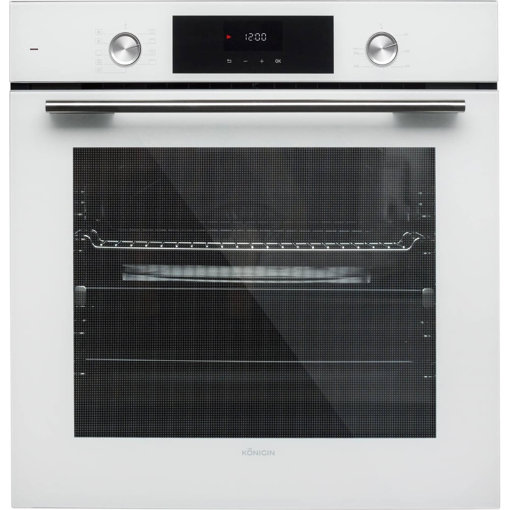 Изображение товара Духовой электрический шкаф KONIGIN barberry 60 WH E9 - 78л, сенсорное управление