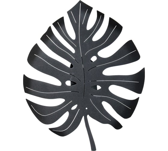 Изображение товара Настенный светильник ЭЛЕТЕХ Монстера 512 черный муар 330x275 НББ 01-60-174 Е14 [ИМ] 1005405135