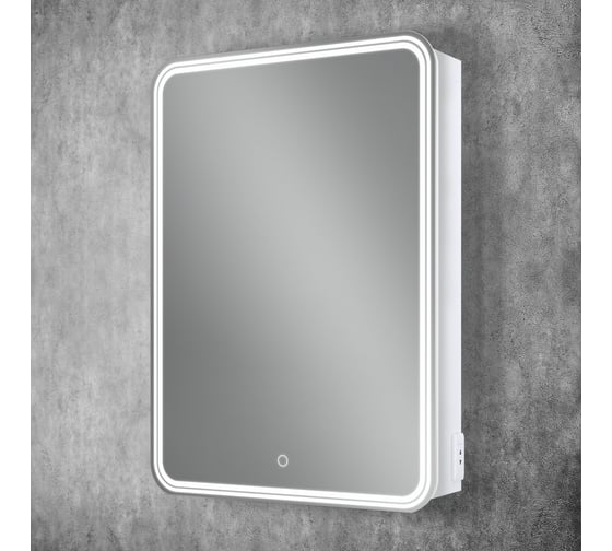 Изображение товара Зеркало-шкаф Art&Max VERONA с подсветкой, левый AM-Ver-600-800-2D-R-DS-F