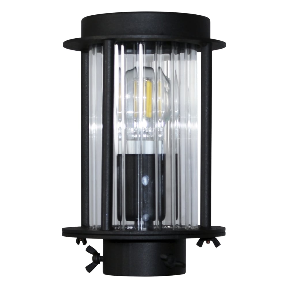 Изображение товара Светильник на столб ЭЛЕТЕХ Эйри черный НТУ 01-100-001 уличный архитектурный