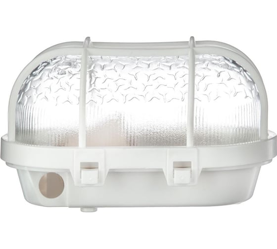 Изображение товара Светильник Topfort жкх нбп 01-60-002 у3, со стеклом, белый, для ламп e27 60вт 1661570