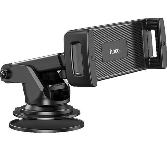Изображение товара Держатель в авто Hoco ca120 prospering зажим, на панель (черный) 0L-00057352