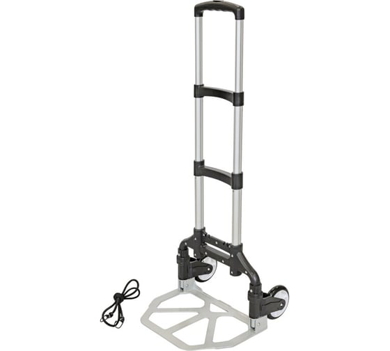 Изображение товара Складная тележка с телескопической ручкой WMS Tools 390x630 мм, г/п 70 кг WMC-TH6001002