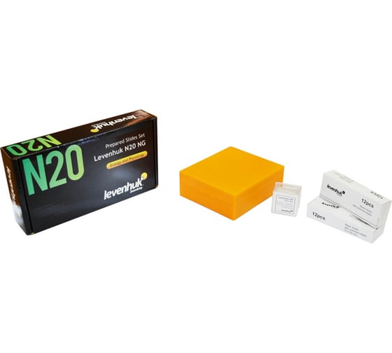 Изображение товара Набор микропрепаратов N20 NG Levenhuk 29277