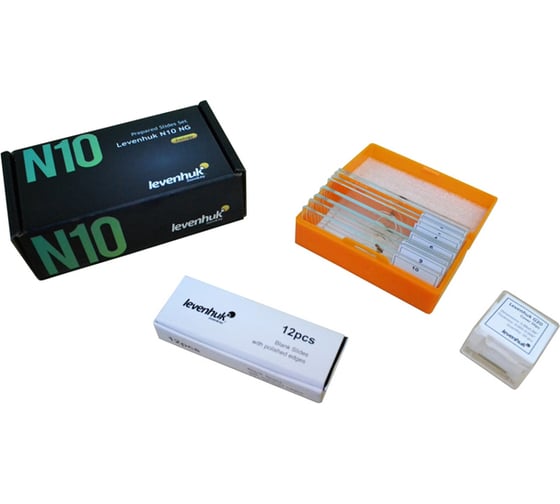 Изображение товара Набор микропрепаратов N10 NG Levenhuk 29279