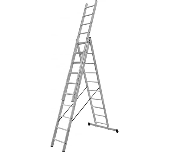 Изображение товара Трехсекционная лестница 10 ступеней Gigant L-03 3х10