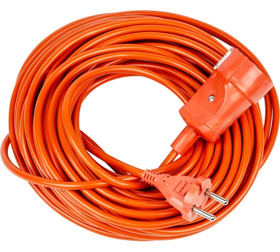 Изображение товара Силовой удлинитель в бухте Uniel yx10-101 /uck-1n/2x1,00/20m/o orange UL-00010794