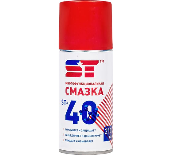 Изображение товара Универсальная смазка ST -40 Support Technology аэрозоль, 210 мл 170029h