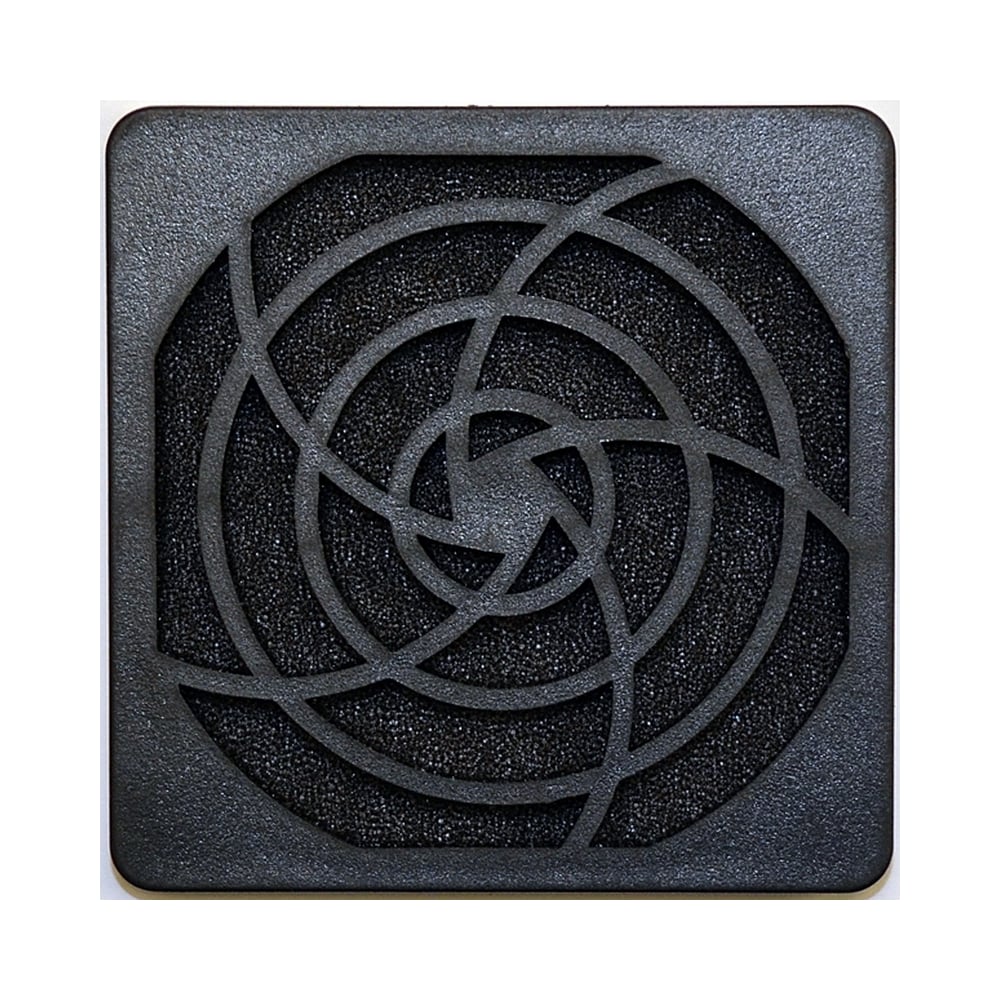 Изображение товара Пластиковая решетка с фильтром к вентилятору 80x80 JAMICON K-PF08J-4PA