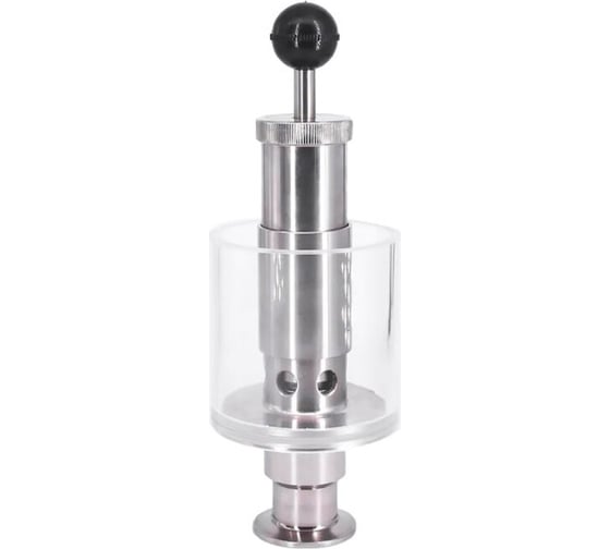 Изображение товара Шпунт-аппарат прямой TITAN LOCK до 2.2 Бар, под Clamp DN32 нержавеющая сталь 304 TL32TGMS-CL