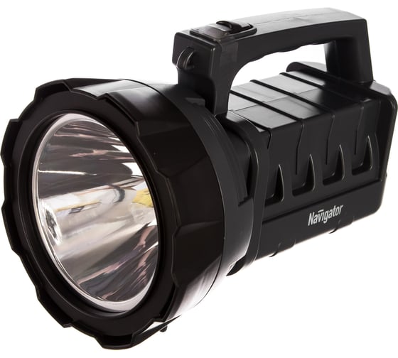 Изображение товара Фонарь Navigator 71 596 NPT-SP14-ACCU прожектор 3Вт LED 200Лм АКБ 3А.ч 71596