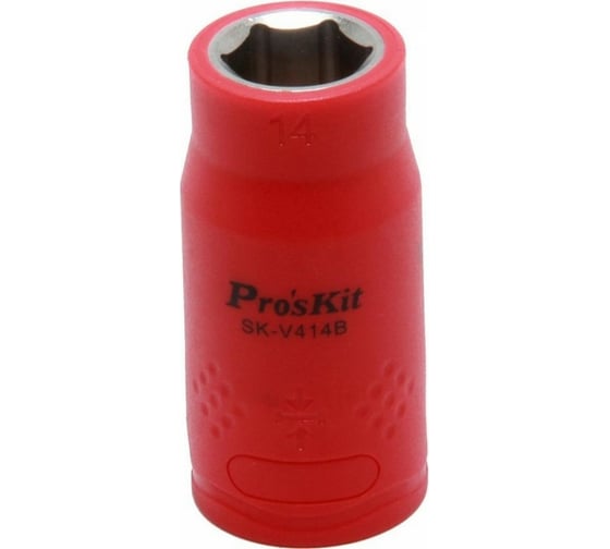 Изображение товара Головка торцевая шестигранная изолированная (14 мм; 1/2; 1000В) Pro'sKit SK-V414B 00321626