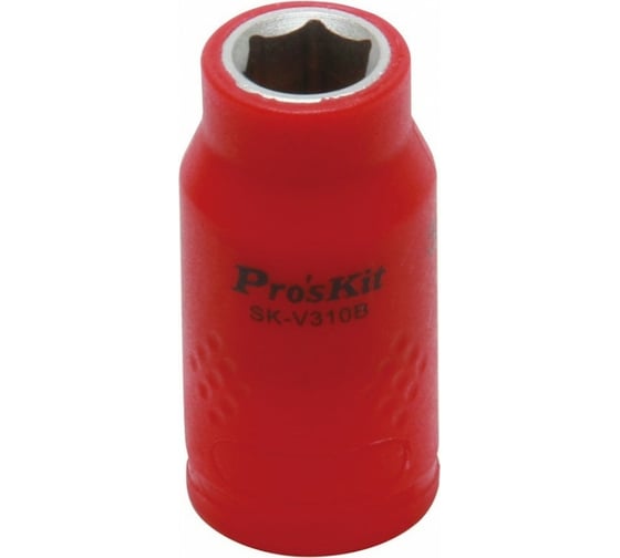 Изображение товара Головка торцевая шестигранная изолированная (10 мм; 3/8; 1000В) ProsKit SK-V310B 00321610