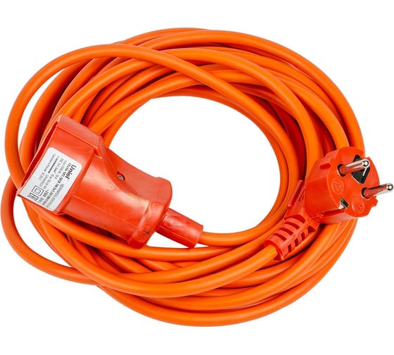 Изображение товара Силовой удлинитель в бухте Uniel yxз16-101 /uck-1n/3x1,50/10m/o orange UL-00010796