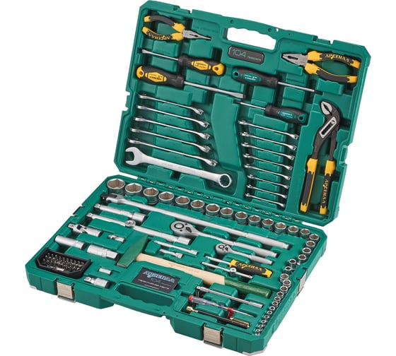 Изображение товара Набор инструментов 104 предмета Арсенал 8144610