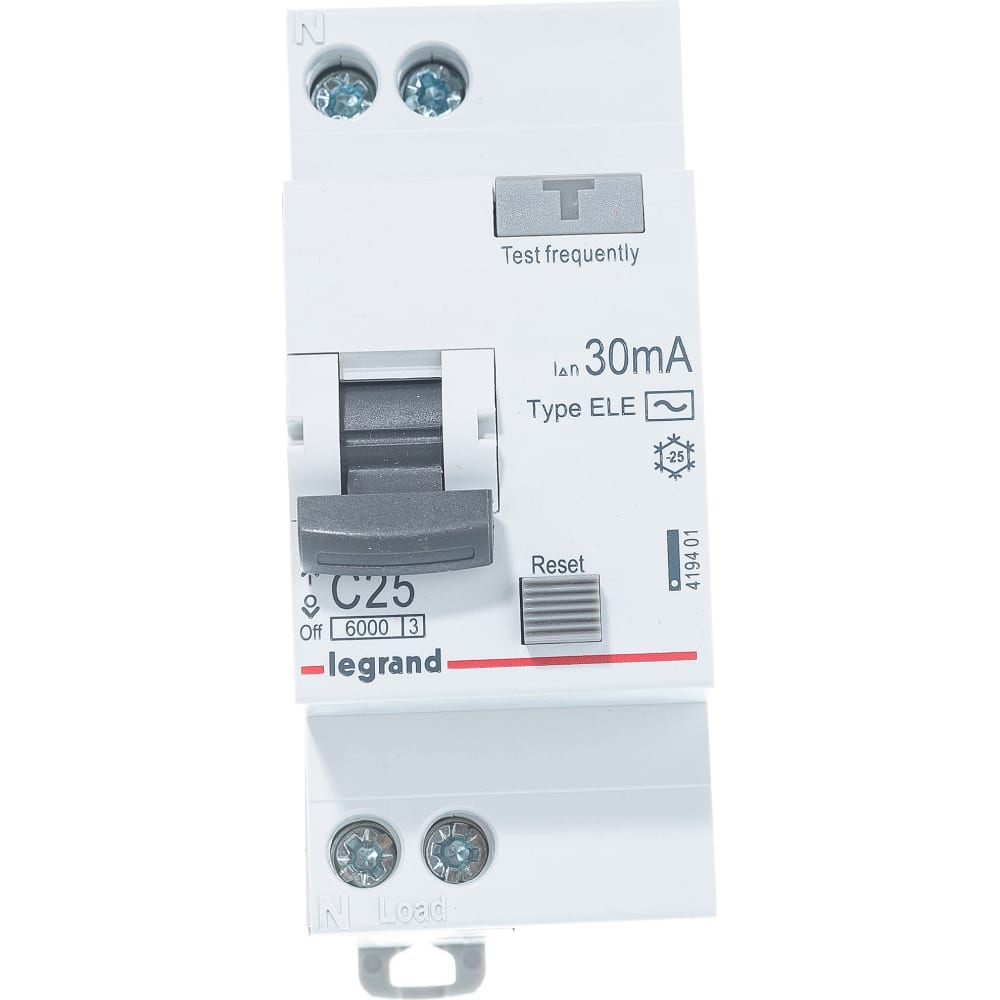 Автоматический выключатель дифференциального тока Legrand автоматический выключатель дифференциального тока abb dsh201r c25 ac30 2csr245072r1254