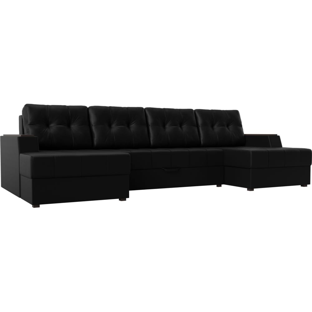 П-образный диван Лига диванов п образный диван марсель механизм еврокнижка велюр чёрный фиолетовый