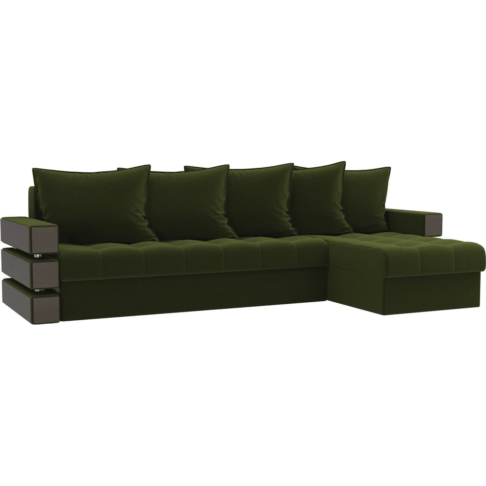 Угловой диван Лига диванов кресло лига диванов бергамо велюр зеленый 111982