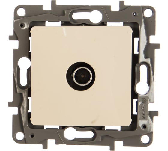 Изображение товара Розетка Legrand TV (телевизионная) Legrand Etika "звезда" слоновая кость 672351