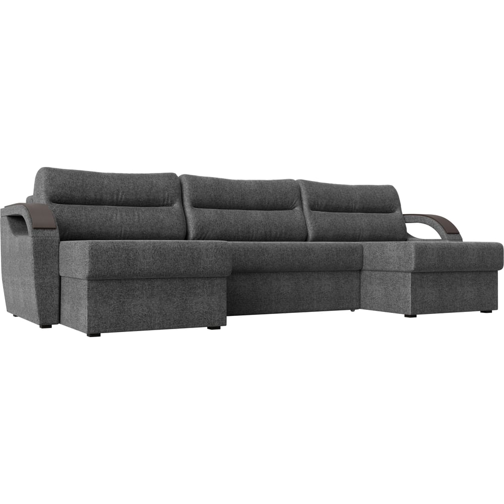 П-образный диван Лига диванов прямой диван лига диванов неаполь 2 х местный рогожка серый 113182