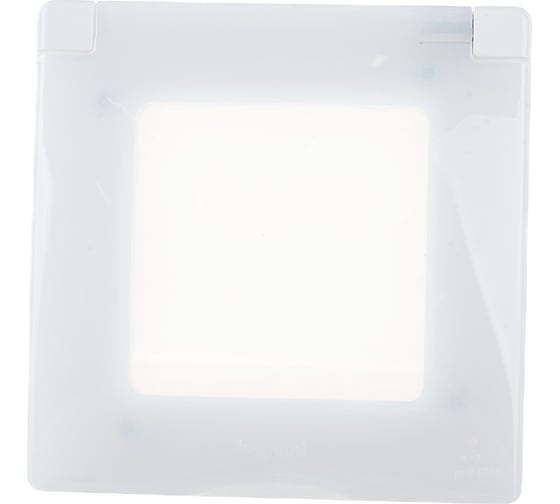 Изображение товара Рамка Legrand с защитной крышкой IP44 Legrand Etika белый 672550