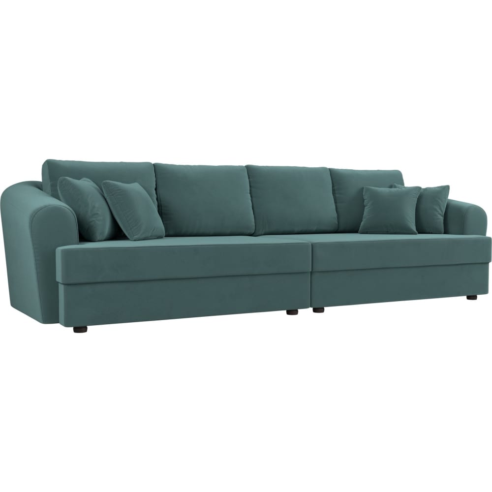 Прямой диван Лига диванов кресло лига диванов неаполь велюр бирюзовый 111951