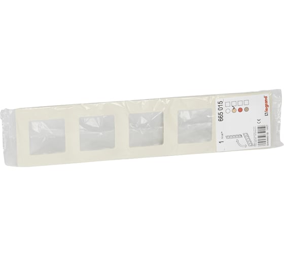 Изображение товара Рамка Legrand 5 постов Legrand Etika слоновая кость 672515