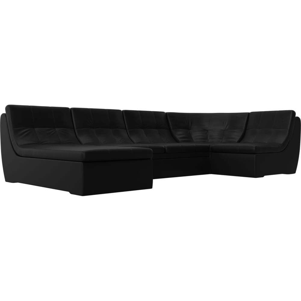 П-образный модульный диван Лига диванов модульный диван лига диванов холидей экокожа коричневый п образный