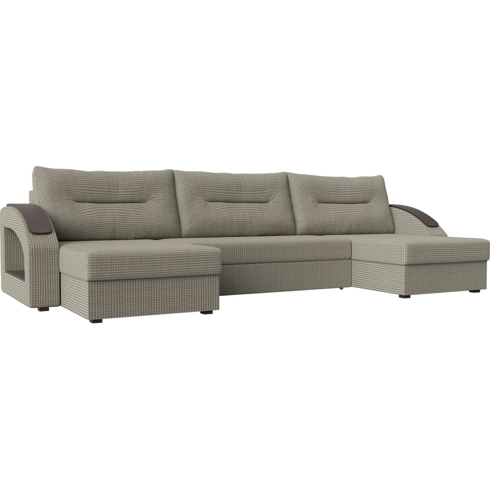 П-образный диван Лига диванов диван п образный артмебель венеция экокожа белый