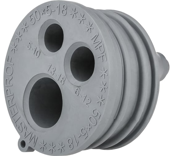 Изображение товара Манжета дренажная канализационная MPF серая 50x5-18, тэп ИС.131886