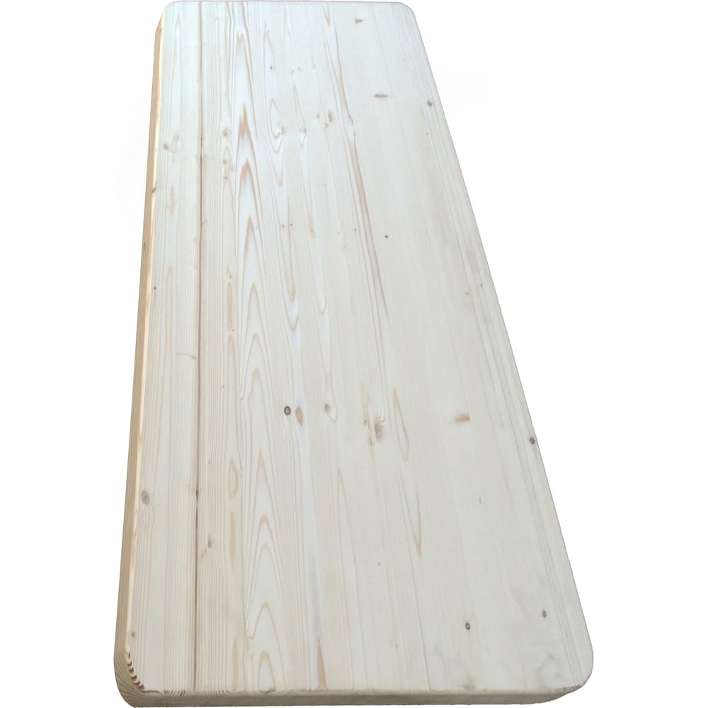 Изображение товара Столешница овальная 28х700х1200мм из хвои Сибирский лес