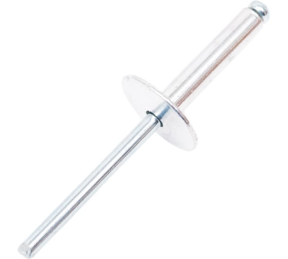 Изображение товара Вытяжная заклепка SORREX широкий бортик 16 мм, 4,8x22, алюминий/сталь, 250 шт. 2ASLA 48220 250