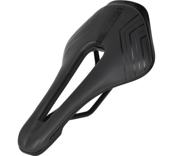 Изображение товара Седло ZEUS Z-S40 Road 255 150 мм, рельсы сталь, анатомическое, черное HQ-0014020