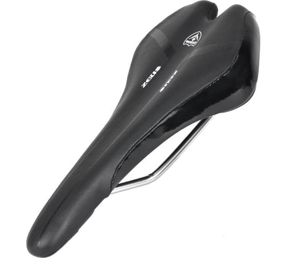 Изображение товара Седло ZEUS Z-1010 MTB Sport 280x143 мм, рельсы сталь, анатомическое, черный/белый HQ-0014019