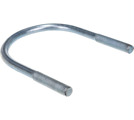 Изображение товара U-образный хомут FORTISFLEX болт оцин. 2 1/2 '' М10 Q78х120х50 мм, 50 шт. 63126