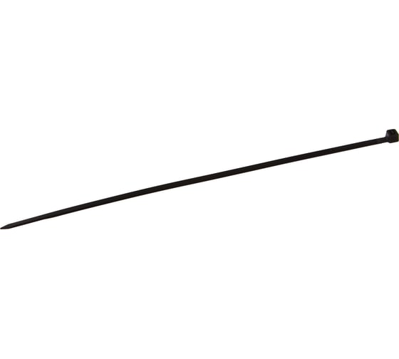 Изображение товара Нейлоновые стяжки FORTISFLEX КСС 5х250 мм черный 100 штук 49416