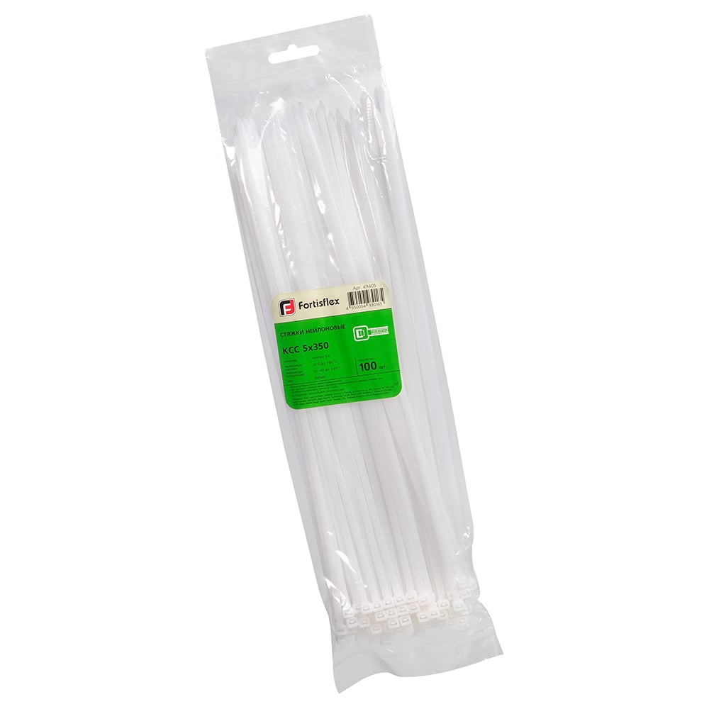 Нейлоновые стяжки FORTISFLEX КСС 49405