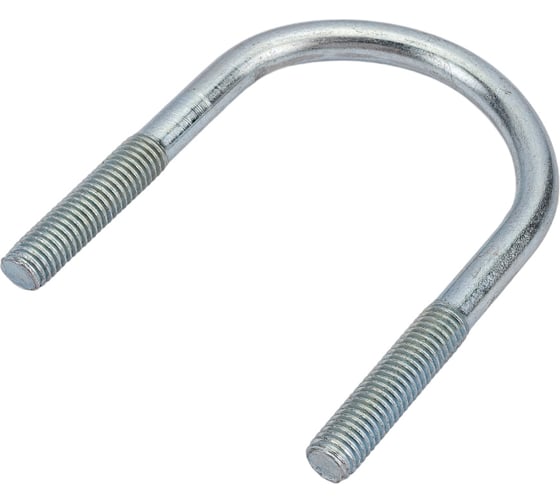 Изображение товара U-образный хомут FORTISFLEX болт оцин. 2 '' М10 100х50 мм 63125