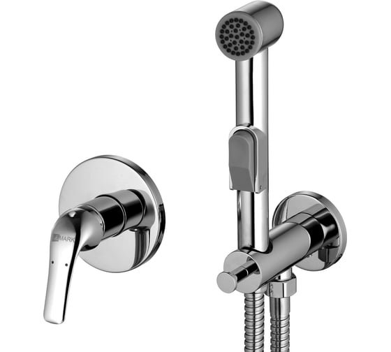 Изображение товара Встраиваемый смеситель с гигиеническим душем Lemark Plus Strike LM1119C