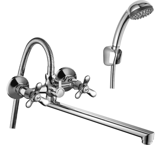 Изображение товара Смеситель для ванны Rossinka Q02-80 универсальный