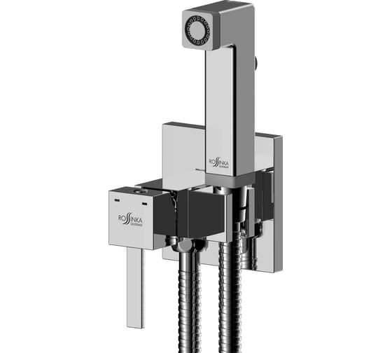Изображение товара Смеситель с гигиеническим душем Rossinka встраиваемый X25-53