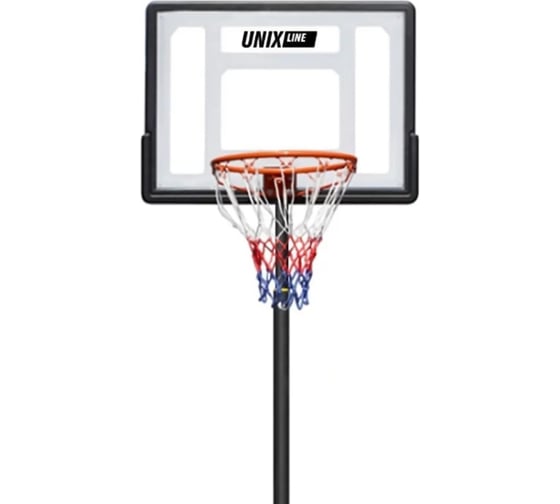 Изображение товара Баскетбольная стойка UNIXline B-Stand 32"x23" R38 H160-210cm BSTAS210B