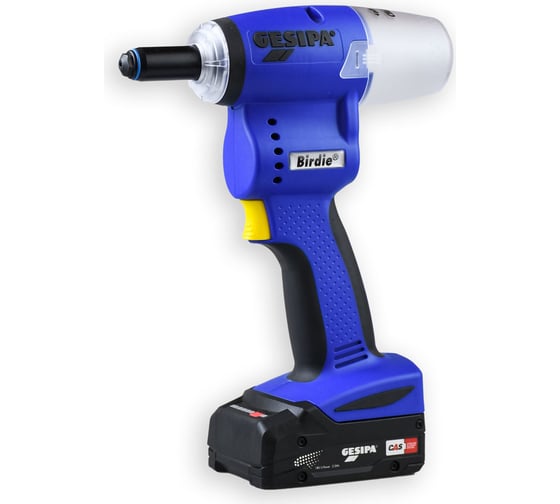 Изображение товара Заклепочник Gesipa birdie, 1 аккумулятор, l-boxx М00022063