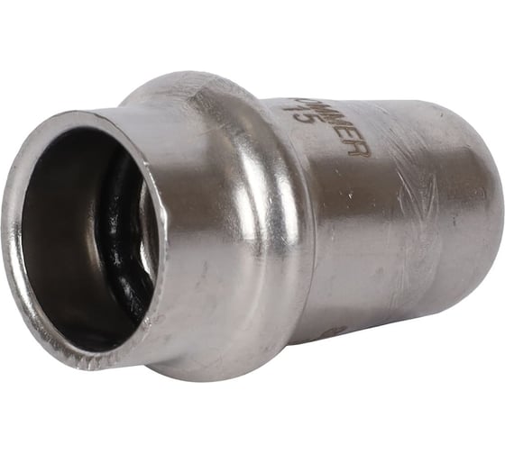 Изображение товара Заглушка ROMMER впр, 15, из нержавеющей стали прессовой Rss-0025-000015 RG0091KSNPAUF0