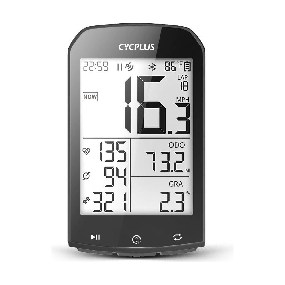Изображение товара Беспроводной GPS велокомпьютер Cycplus M1 16 функций водонепроницаемый