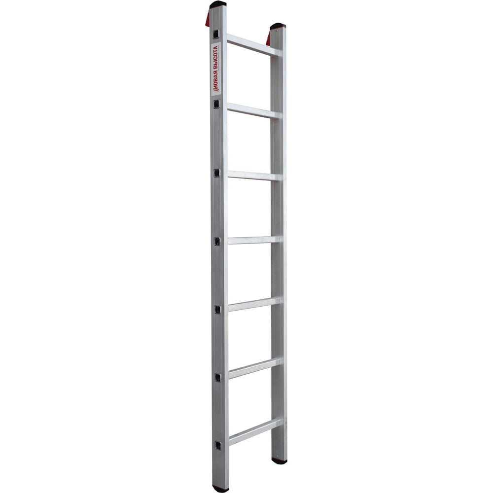 Изображение товара Профессиональная приставная лестница Новая Высота 1x7 3210107 алюминий