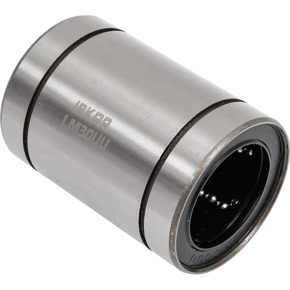 Изображение товара Линейный подшипник ISKRA LM30-UU закрытый с двух сторон 45x45x64 мм